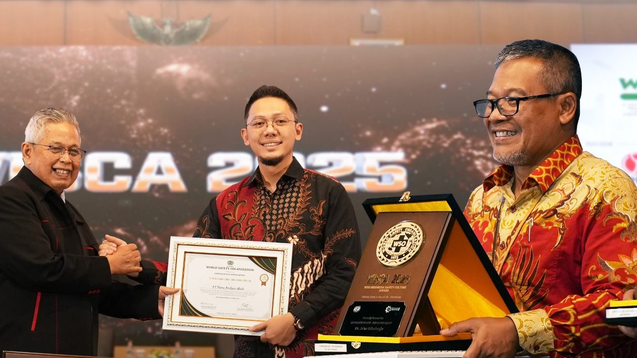Dedikasi Tinggi dalam K3, PPA Dianugerahi Penghargaan Oleh World Safety Organization Indonesia