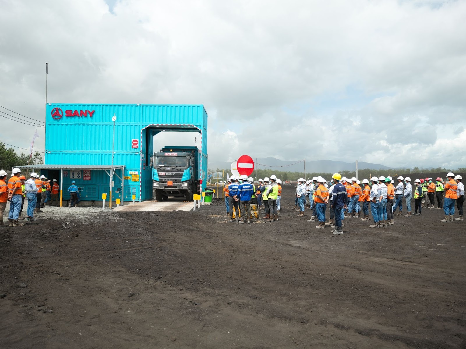 Dukung Green Mining, PPA & AMM Site BIB Gunakan Electric Vehicle Kolaborasi SWI x SANY