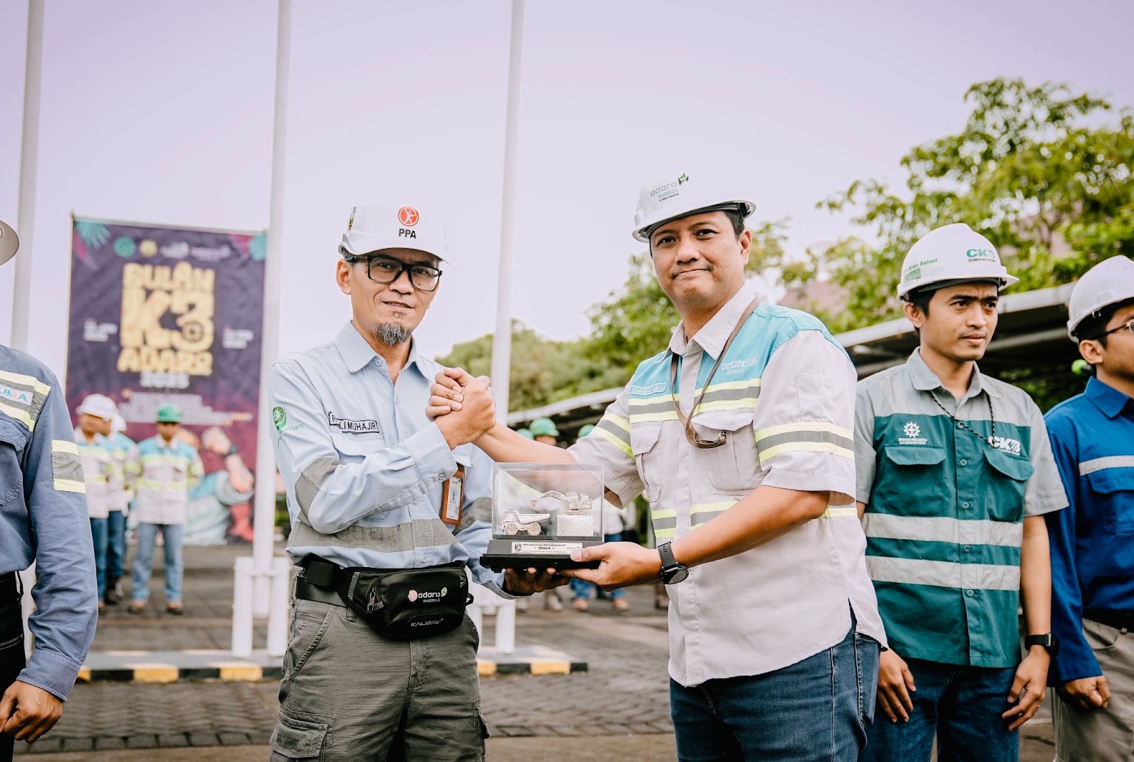 Fokus Implementasi K3,PPA Raih Penghargaan Kontraktor Inti Terbaik Adaro Indonesia