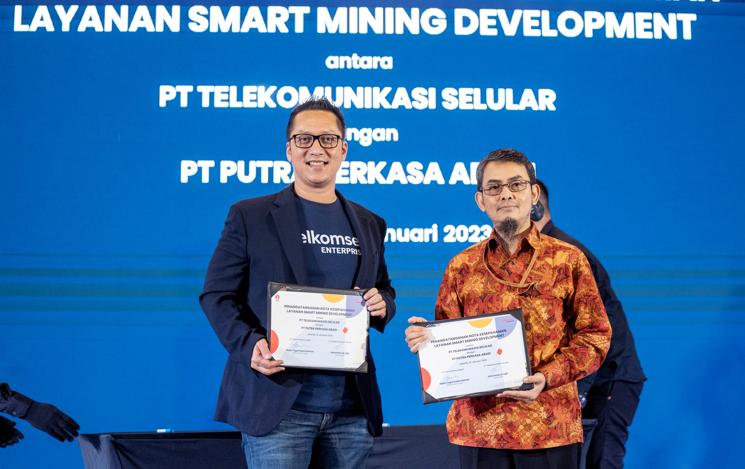 PT Putra Perkasa Abadi Menjadi yang Pertama di Sektor Pertambangan Indonesia dalam Menerapkan Private Network Telkomsel