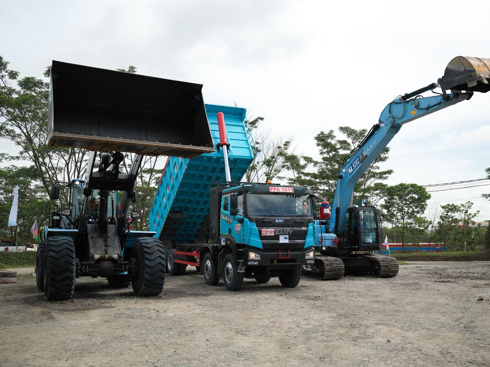 Dukung Green Mining, PPA & AMM Site BIB Gunakan Electric Vehicle Kolaborasi SWI x SANY
