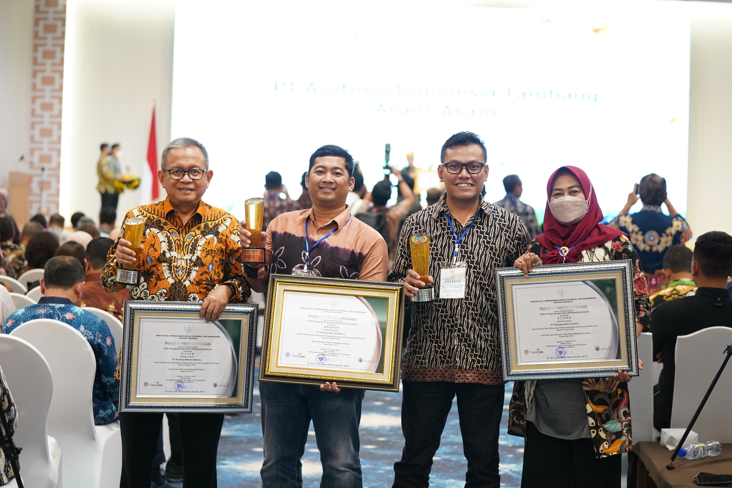 PPA Group Dianugerahi 4 Penghargaan dalam CSR & PDB Awards 2023