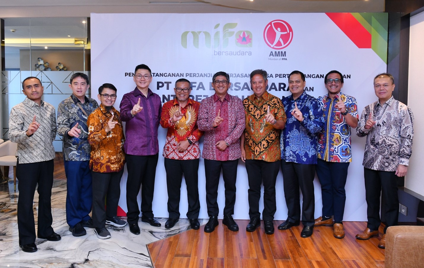 AMM Raih Kontrak Baru dari Mifa Bersaudara
